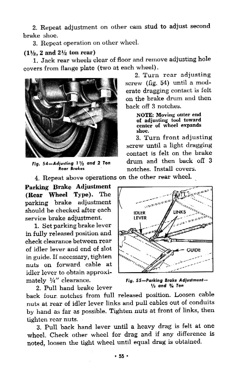 1957 Chevrolet Trucks Operators Manual Page 50